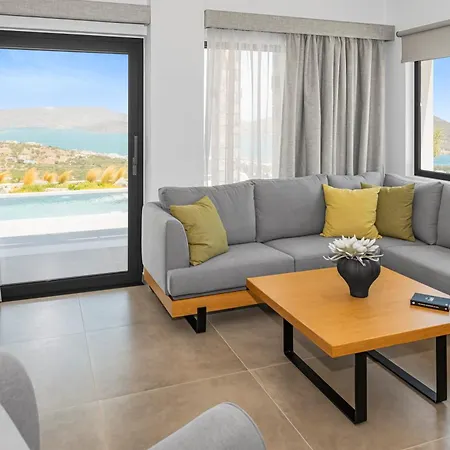 Sole Mare Luxury With Sea View & Private Pool In Villa Elounda (Crete)