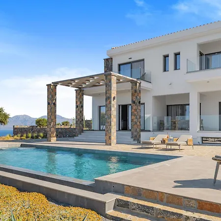 Villa Sole Mare Luxury With Sea View & Private Pool In