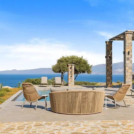 Sole Mare Luxury With Sea View & Private Pool In Villa Elounda (Crete)