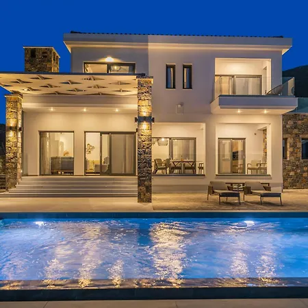 Sole Mare Luxury With Sea View & Private Pool In Villa Elounda (Crete)