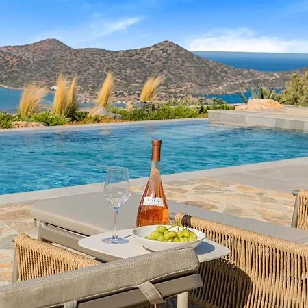 Villa Sole Mare Luxury With Sea View & Private Pool In Elounda (Crete)