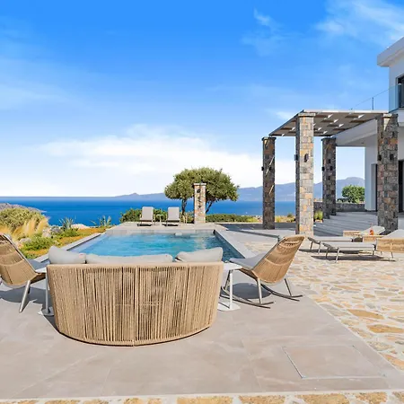 Sole Mare Luxury With Sea View & Private Pool In * Elounda (Crete)